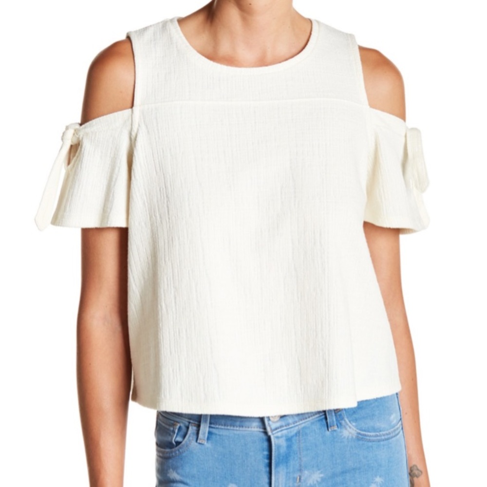Madewell Skylark Cold Shoulder T-Shirt